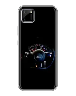 Чохол для Realme C11 з картинкою «Салон Audi — кермо» Чохол для Realme C11 з картинкою «Салон Audi — кермо»