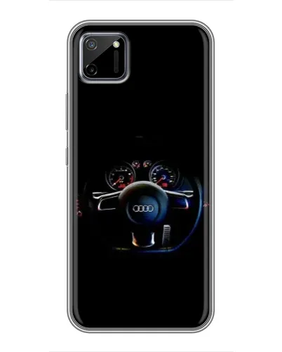 Чехол для Realme C11 с картинкой «Салон Audi — руль» Чехол для Realme C11 с картинкой «Салон Audi — руль»