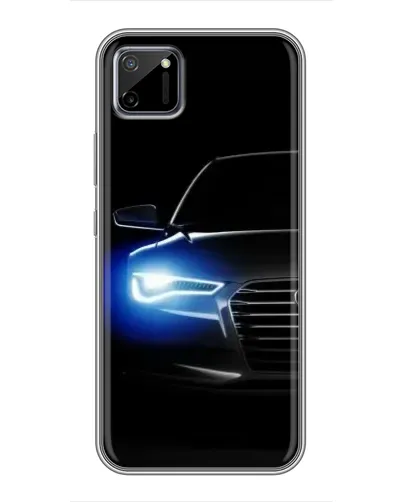 Чехол для Realme C11 с картинкой «Неоновый взгляд Audi» Чехол для Realme C11 с картинкой «Неоновый взгляд Audi»