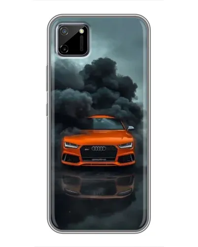 Чехол для Realme C11 с картинкой «Audi в облаках дыма» Чехол для Realme C11 с картинкой «Audi в облаках дыма»
