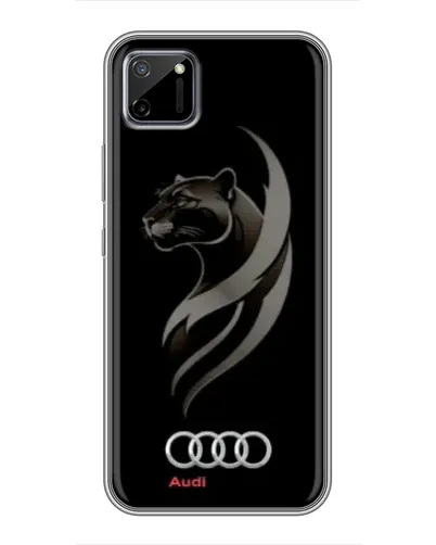 Чехол для Realme C11 с картинкой «Графика — пантера и Audi» Чехол для Realme C11 с картинкой «Графика — пантера и Audi»