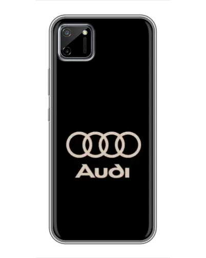 Чехол для Realme C11 с картинкой «Audi — золотой логотип» Чехол для Realme C11 с картинкой «Audi — золотой логотип»