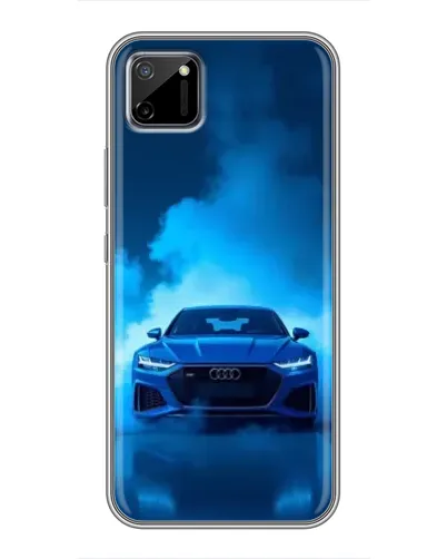 Чехол для Realme C11 с картинкой «Audi — голубая энергия» Чехол для Realme C11 с картинкой «Audi — голубая энергия»