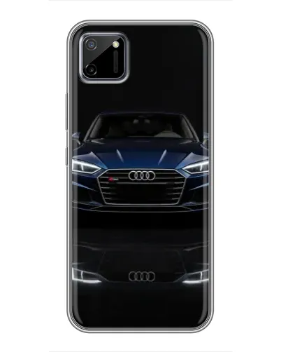 Чехол для Realme C11 с картинкой «Audi — ночное отражение» Чехол для Realme C11 с картинкой «Audi — ночное отражение»