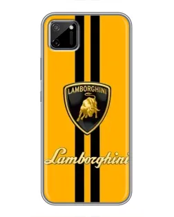 Чохол для Realme C11 з картинкою «Lamborghini Stripe жовтий» Чохол для Realme C11 з картинкою «Lamborghini Stripe жовтий»