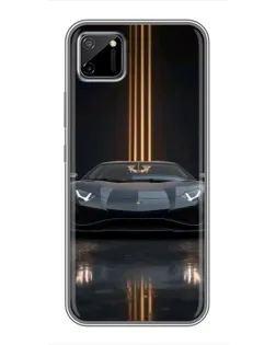 Чохол для Realme C11 з картинкою «Lamborghini золоті лінії» Чохол для Realme C11 з картинкою «Lamborghini золоті лінії»