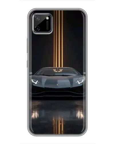 Чехол для Realme C11 с картинкой «Lamborghini золотые линии» Чехол для Realme C11 с картинкой «Lamborghini золотые линии»