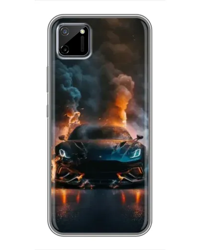 Чехол для Realme C11 с картинкой «Lamborghini дымная эстетика» Чехол для Realme C11 с картинкой «Lamborghini дымная эстетика»