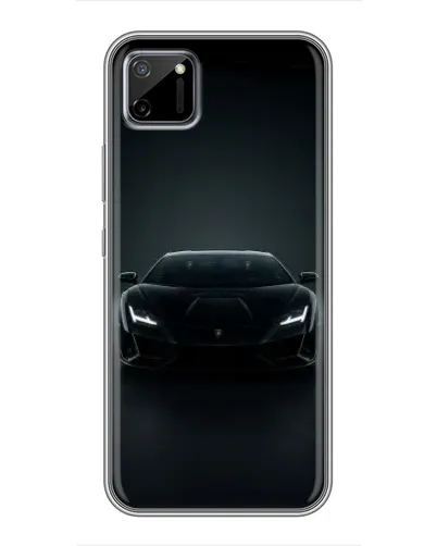 Чехол для Realme C11 с картинкой «Черный Lamborghini Aventador» Чехол для Realme C11 с картинкой «Черный Lamborghini Aventador»