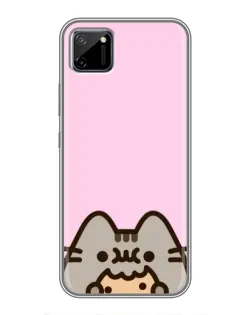 Чехол для Realme C11 с картинкой «Pusheen и печенье» Чехол для Realme C11 с картинкой «Pusheen и печенье»