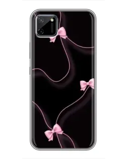 Чехол для Realme C11 с картинкой «Розовые ленты»