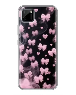 Чехол для Realme C11 с картинкой «Неоновое кружево»