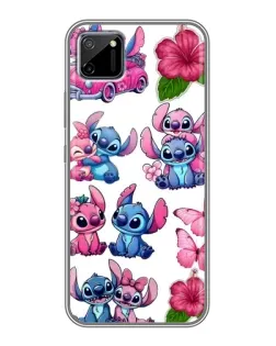 Чохол для Realme C11 з картинкою «Стікери Stitch та Angel»