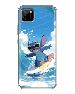 Чохол для Realme C11 з картинкою «Стіч на хвилі»