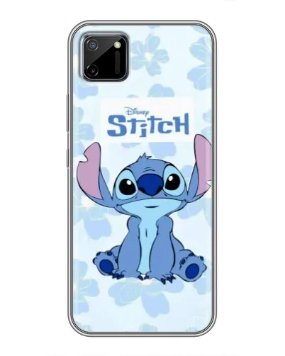 Чохол для Realme C11 з картинкою «Stitch серед квітів» Чохол для Realme C11 з картинкою «Stitch серед квітів»