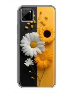 Чохол для Realme C11 з картинкою «Соняшник та ромашка» Чохол для Realme C11 з картинкою «Соняшник та ромашка»