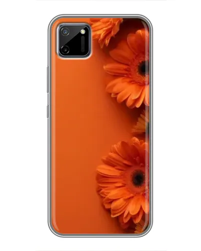 Чехол для Realme C11 с картинкой «Оранжевые герберы» Чехол для Realme C11 с картинкой «Оранжевые герберы»