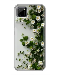 Чохол для Realme C11 з картинкою «Гілка дрібних білих квітів» Чохол для Realme C11 з картинкою «Гілка дрібних білих квітів»