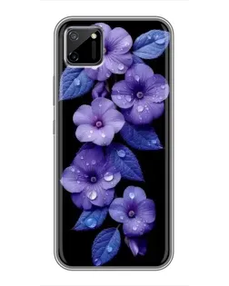 Чохол для Realme C11 з картинкою «Фіолетові квіти з росою» Чохол для Realme C11 з картинкою «Фіолетові квіти з росою»
