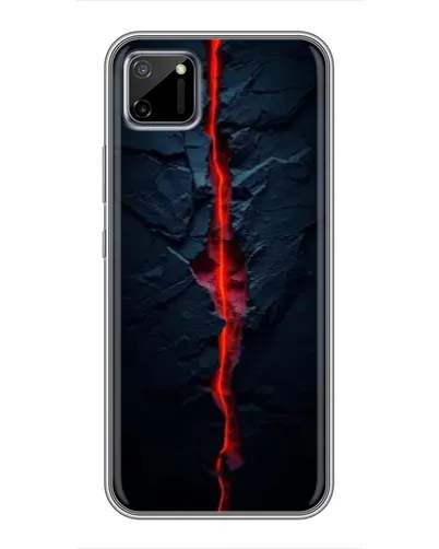 Чехол для Realme C11 с картинкой «Kрасная лавовая трещина» Чехол для Realme C11 с картинкой «Kрасная лавовая трещина»