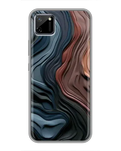 Чехол для Realme C11 с картинкой «Цветные волны каньона» Чехол для Realme C11 с картинкой «Цветные волны каньона»