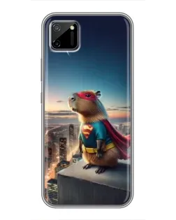 Чохол для Realme C11 з картинкою «Капі-мен супергерой» Чохол для Realme C11 з картинкою «Капі-мен супергерой»