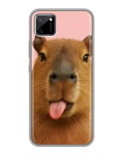 Чохол для Realme C11 з картинкою «Капібара з язиком» Чохол для Realme C11 з картинкою «Капібара з язиком»