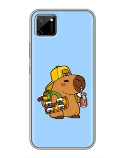 Чохол для Realme C11 з картинкою «Капібара на скейті» Чохол для Realme C11 з картинкою «Капібара на скейті»