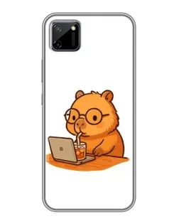 Чохол для Realme C11 з картинкою «Капібара з ноутбуком» Чохол для Realme C11 з картинкою «Капібара з ноутбуком»