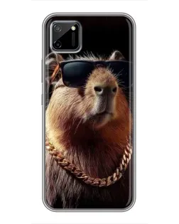 Чохол для Realme C11 з картинкою «Капібара золотий ланцюг» Чохол для Realme C11 з картинкою «Капібара золотий ланцюг»