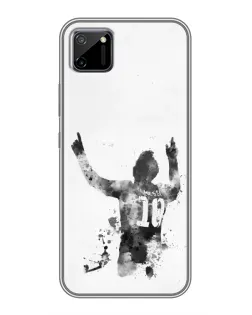 Чехол для Realme C11 с картинкой «Messi ART»