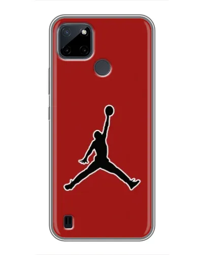 Чохол для Realme C12 з картинкою «Jordan Red Back» Чохол для Realme C12 з картинкою «Jordan Red Back»