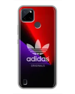 Чохол для Realme C12 з картинкою «Adidas Red Neon»