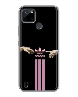 Чохол для Realme C12 з картинкою «Adidas Hands» Чохол для Realme C12 з картинкою «Adidas Hands»