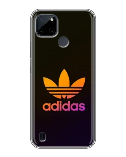 Чехол для Realme C12 с картинкой «Градиент Adidas»