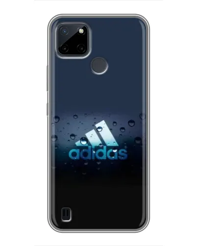 Чехол для Realme C12 с картинкой «Adidas Water Drops»