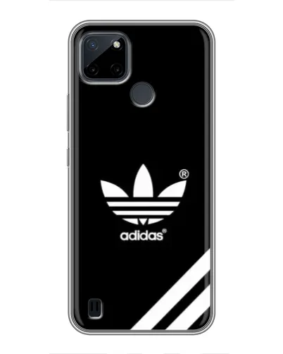 Чехол для Realme C12 с картинкой «Adidas с диагональными полосами»