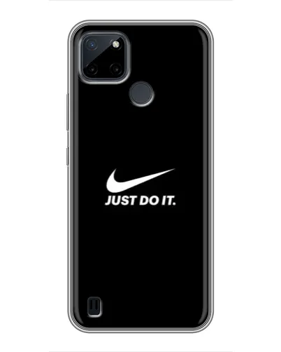 Чохол для Realme C12 з картинкою «Мінімалізм від Nike»