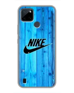 Чохол для Realme C12 з картинкою «Блакитне дерево Nike»
