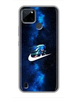Чохол для Realme C12 з картинкою «Зірковий шлях Nike»