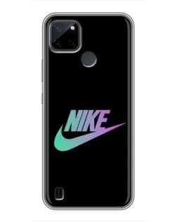 Чохол для Realme C12 з картинкою «Nike — міська ніч»