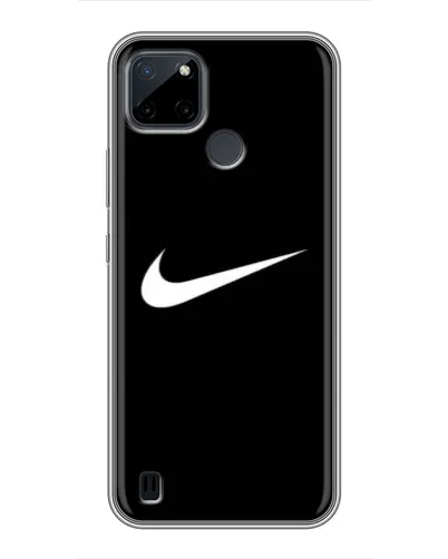 Чехол для Realme C12 с картинкой «Минималистический Найк» Чехол для Realme C12 с картинкой «Минималистический Найк»