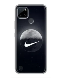 Чохол для Realme C12 з картинкою «Nike у стилі графіті»