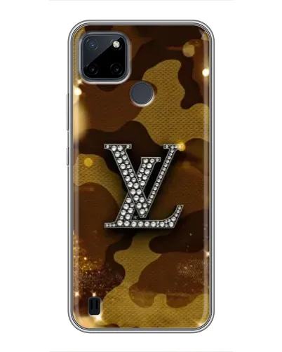 Чохол для Realme C12 з картинкою «Камуфляжний Louis Vuitton»