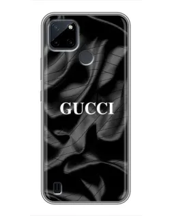 Чохол для Realme C12 з картинкою «Gucci — шовкові хвилі»