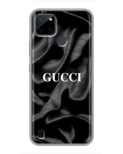 Чехол для Realme C12 с картинкой «Gucci — шелковые волны» Чехол для Realme C12 с картинкой «Gucci — шелковые волны»