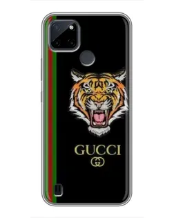 Чехол для Realme C12 с картинкой «Тигр Gucci» Чехол для Realme C12 с картинкой «Тигр Gucci»