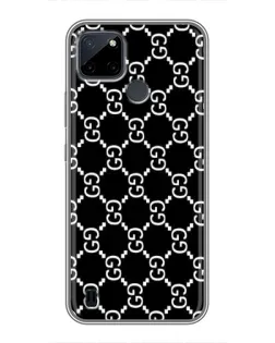Чехол для Realme C12 с картинкой «Gucci — сетчатый паттерн» Чехол для Realme C12 с картинкой «Gucci — сетчатый паттерн»