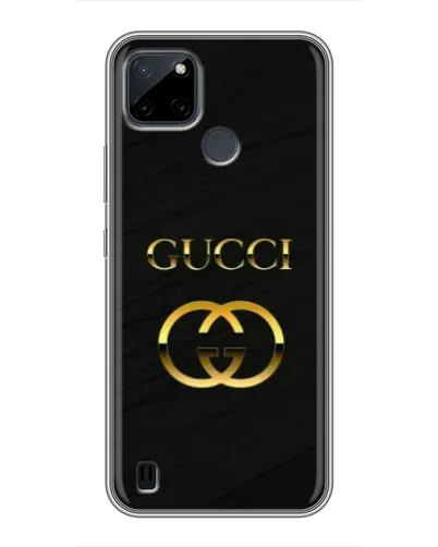 Чехол для Realme C12 с картинкой «Золотой логотип Gucci» Чехол для Realme C12 с картинкой «Золотой логотип Gucci»