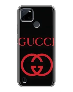 Чехол для Realme C12 с картинкой «Gucci — красный логотип» Чехол для Realme C12 с картинкой «Gucci — красный логотип»